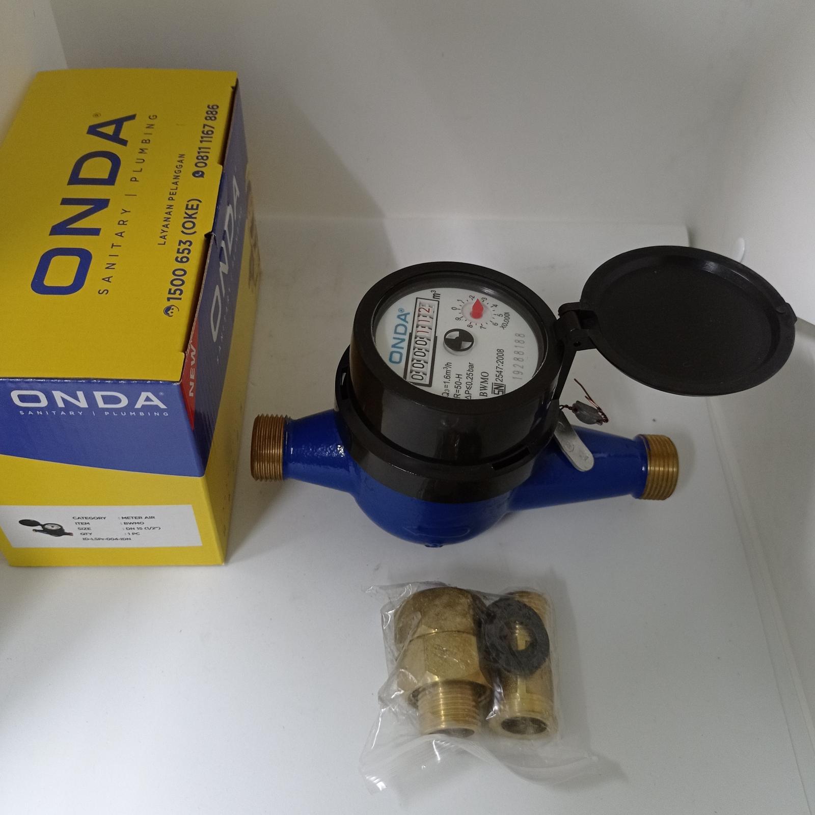 IV – water meter brass kuningan onda 12 inch